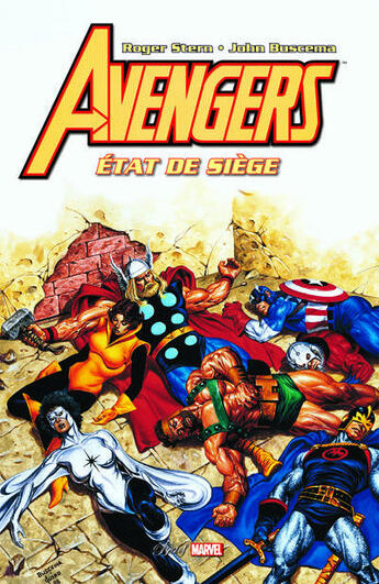 Couverture du livre « Avengers : état de siège » de John Buscema et Roger Stern aux éditions Panini