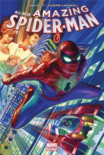 Couverture du livre « All-new amazing Spider-Man t.1 » de Dan Slott et Giuseppe Camuncoli aux éditions Panini