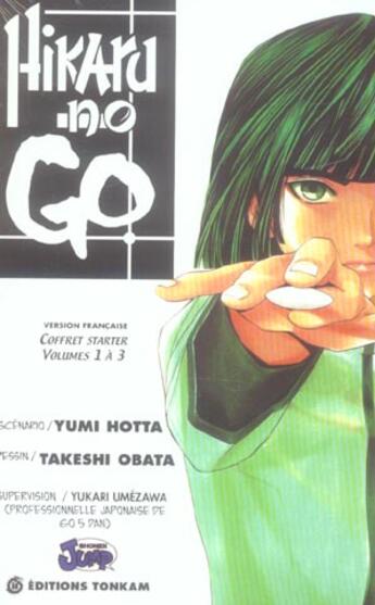 Couverture du livre « Hikaru no go ; COFFRET T.1 A T.3 » de Yumi Hotta et Takeshi Obata aux éditions Tonkam