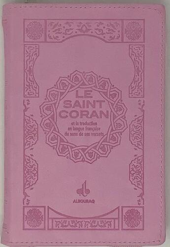 Couverture du livre « Le Saint Coran français » de Revelation aux éditions Albouraq
