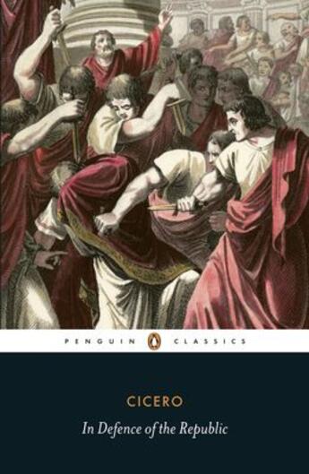 Couverture du livre « In Defence Of The Republic » de Cicero aux éditions Adult Pbs