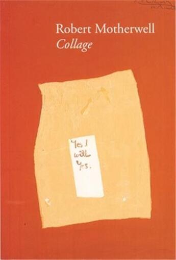 Couverture du livre « Robert motherwell: collage » de  aux éditions Dap Artbook