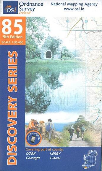 Couverture du livre « Cork / kerry » de  aux éditions Ordnance Survey