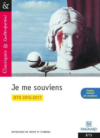 Couverture du livre « Je me souviens ; BTS 2015/2017 » de  aux éditions Magnard