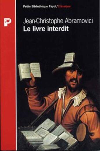 Couverture du livre « Le livre interdit » de Jean-Christophe Abramovici aux éditions Payot