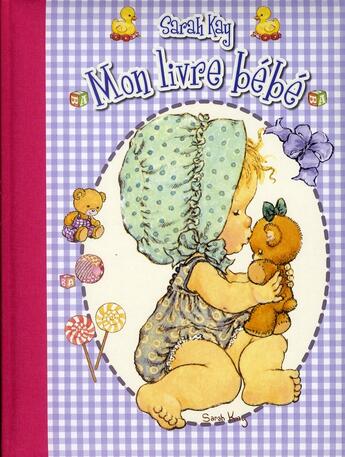 Couverture du livre « Mon livre bebe sarah kay » de Delphine/Kay aux éditions Hemma