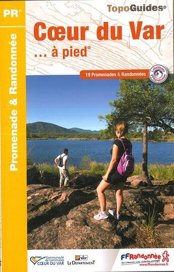 Couverture du livre « Coeur du Var... à pied » de  aux éditions Ffrp