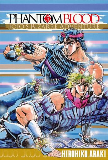 Couverture du livre « Jojo's bizarre adventure - saison 1 ; phantom blood Tome 5 » de Hirohiko Araki aux éditions Delcourt