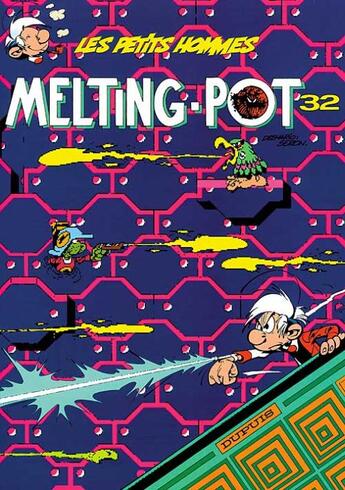 Couverture du livre « Les Petits Hommes Tome 32 : melting-pot » de Pierre Seron aux éditions Dupuis