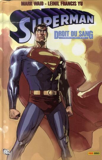 Couverture du livre « Superman ; droit du sang » de Waid-M aux éditions Panini