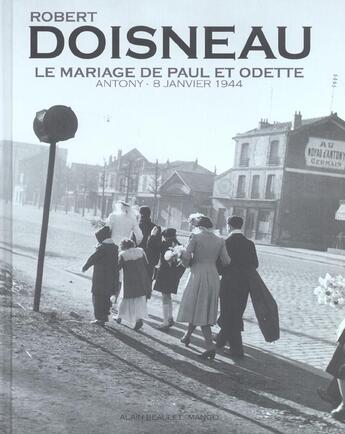 Couverture du livre « Mariage de paul et odette » de Paty/Doisneau aux éditions Mango