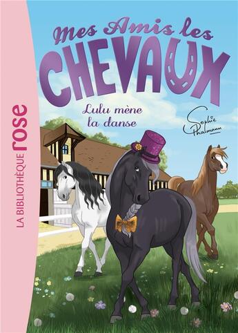 Couverture du livre « Mes amis les chevaux Tome 22 : Lulu mène la danse » de Sophie Thalmann aux éditions Hachette Jeunesse