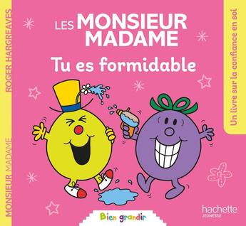 Couverture du livre « Tu es formidable » de Roger Hargreaves aux éditions Hachette Jeunesse