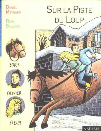 Couverture du livre « Sur La Piste Du Loup » de Daniel Meynard aux éditions Nathan