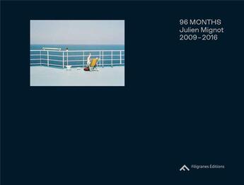 Couverture du livre « 96 months » de Julien Mignot aux éditions Filigranes