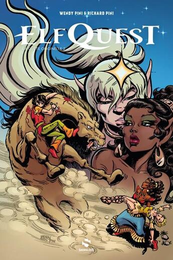 Couverture du livre « Elfquest - le pays des elfes : Intégrale vol.2 : Tomes 5 à 8 : la quête originelle Partie 2 » de Wendy Pini et Richard Pini aux éditions Snorgleux