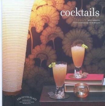 Couverture du livre « Cocktails » de Jane Lawson aux éditions Marabout