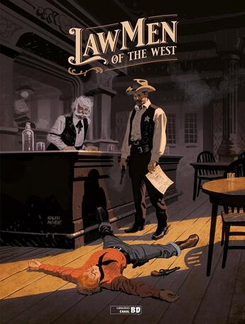 Couverture du livre « Lawmen of the west » de Tiburce Oger et Collectif Petit Fute aux éditions Bamboo