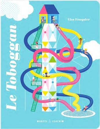 Couverture du livre « Le toboggan » de Elsa Fouquier aux éditions Marcel Et Joachim