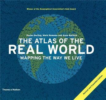 Couverture du livre « The atlas of the real world (revised edition) » de Dorling/Newman aux éditions Thames & Hudson