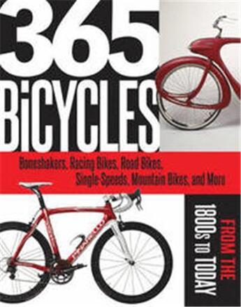 Couverture du livre « 365 bicyles you must ride » de Boneshakers aux éditions Rockport