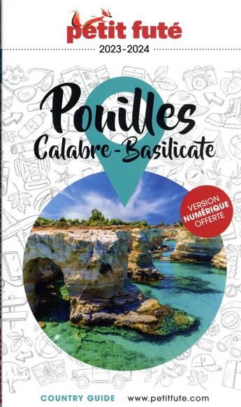 Couverture du livre « Pouilles-calabre-basilicate 2023 petit fute » de Collectif Petit Fute aux éditions Le Petit Fute