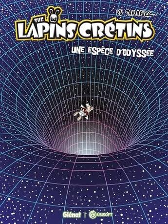 Couverture du livre « The Lapins Crétins : une espèce d'odyssée » de Malec aux éditions Glenat