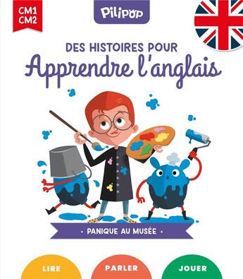 Couverture du livre « Panique au musée : Des histoires pour apprendre l'anglais » de  aux éditions Unique Heritage