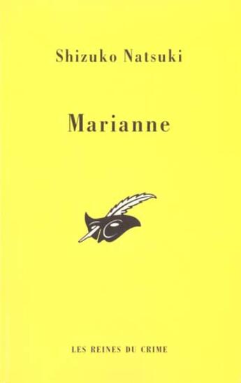 Couverture du livre « Marianne » de Natsuki Shizuko aux éditions Editions Du Masque