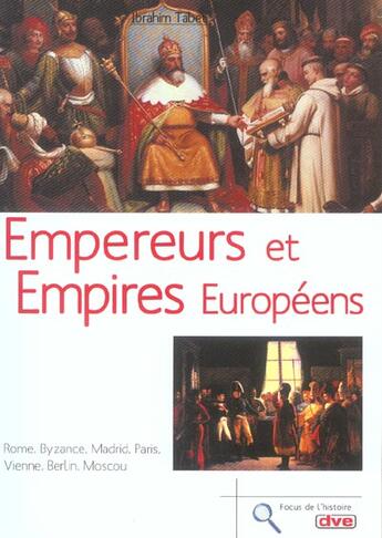 Couverture du livre « Empereurs et empires europeens » de Taber aux éditions De Vecchi