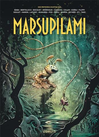 Couverture du livre « Marsupilami - des histoires courtes t.1 » de  aux éditions Dupuis