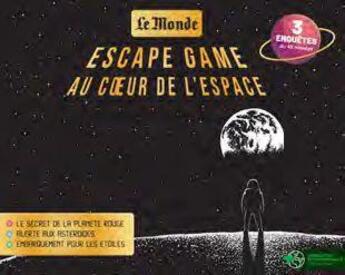 Couverture du livre « Escape game au coeur de l'espace » de  aux éditions Prisma