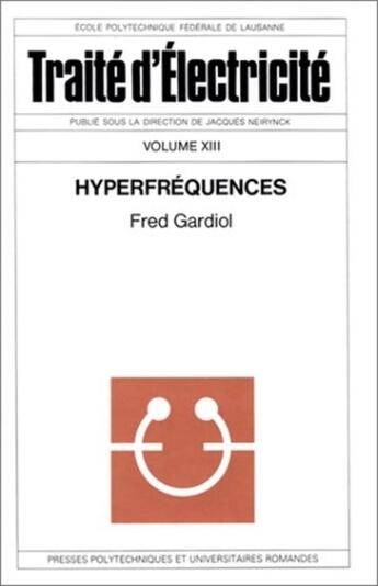 Couverture du livre « Hyperfrequences » de Gardiol aux éditions Ppur