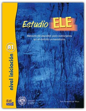 Couverture du livre « Estudio ele libro del alumno cd » de Fernandez Moya aux éditions Edinumen