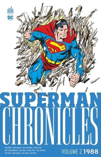 Couverture du livre « Superman - chronicles : Intégrale vol.2 : 1988 » de John Byrne et Collectif aux éditions Urban Comics