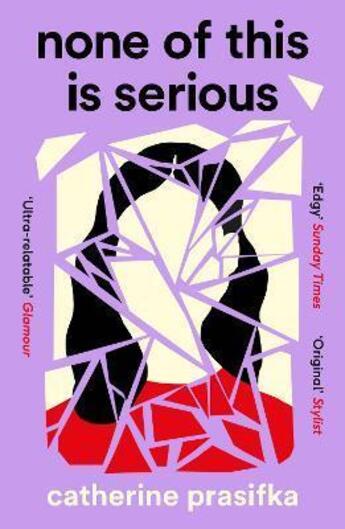 Couverture du livre « NONE OF THIS IS SERIOUS » de Catherine Prasifka aux éditions Faber Et Faber