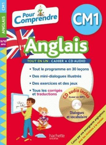 Couverture du livre « Pour comprendre l'anglais cm1 » de Joanna Le May aux éditions Hachette Education