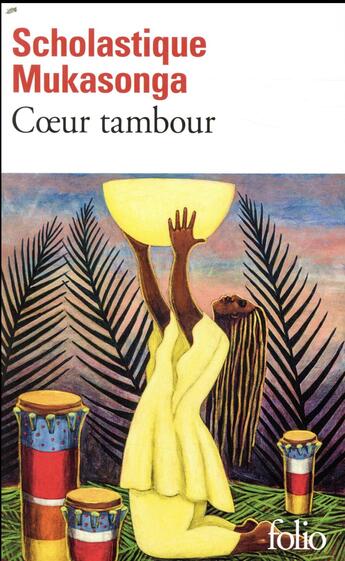 Couverture du livre « Coeur tambour » de Scholastique Mukasonga aux éditions Folio