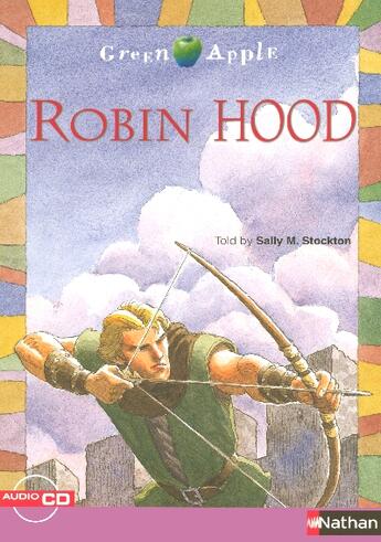 Couverture du livre « Easy readers robin hood + cd » de Stockton Sally M. aux éditions Nathan