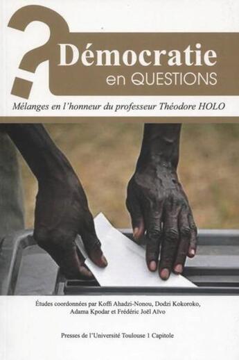 Couverture du livre « Mélanges en l'honneur du professeur Théodore Holo » de  aux éditions Putc