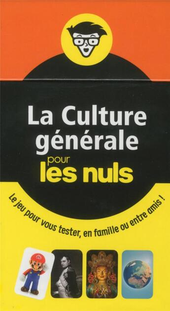 Couverture du livre « Boite a questions - la culture generale pour les nuls, 7e edition » de  aux éditions First