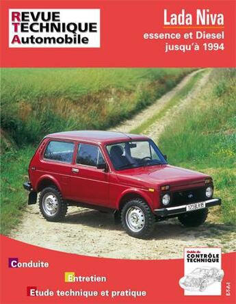 Couverture du livre « Lada niva 4x4 jusqu'a 1994 - moteurs essence et diesel » de Etai aux éditions Etai