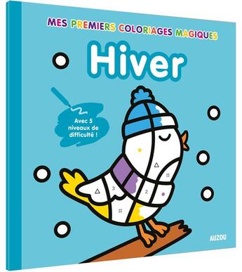 Couverture du livre « Coloriages magiques - hiver - avec 5 niveaux de difficulte ! » de Pamela Barbieri / Ti aux éditions Philippe Auzou