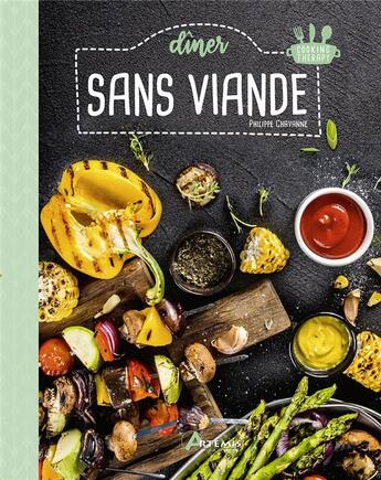 Couverture du livre « Dîner sans viande » de Philippe Chavanne aux éditions Artemis