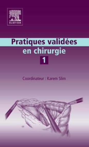 Couverture du livre « Pratiques Validées en Chirurgie : POD » de Karem Slim aux éditions Elsevier-masson