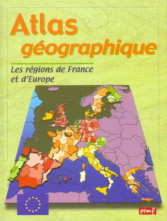 Couverture du livre « Les régions de France et d'Europe » de  aux éditions Pemf