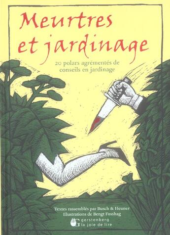 Couverture du livre « Meurtres et jardinage » de  aux éditions Gerstenberg