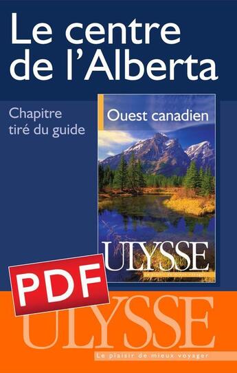 Couverture du livre « Le centre de l'Alberta » de  aux éditions Ulysse