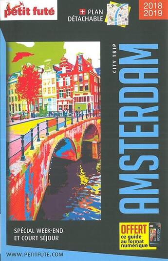 Couverture du livre « GUIDE PETIT FUTE ; CITY TRIP ; Amsterdam (édition 2018) » de  aux éditions Le Petit Fute