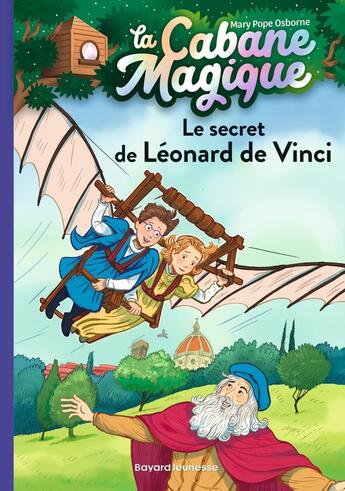 Couverture du livre « La cabane magique Tome 33 : le secret de Léonard de Vinci » de Mary Pope Osborne aux éditions Bayard Jeunesse